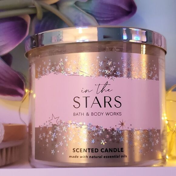 Bath and Body Works in the Stars 3 wick candle - Picture 2 of 4